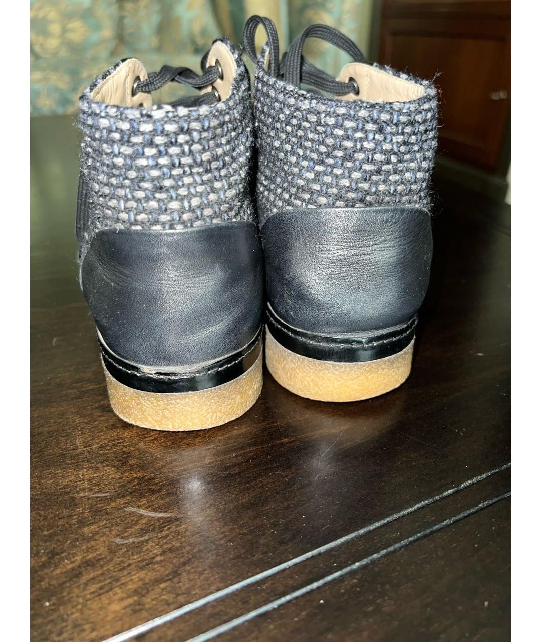 CHANEL Кожаные ботинки, фото 3