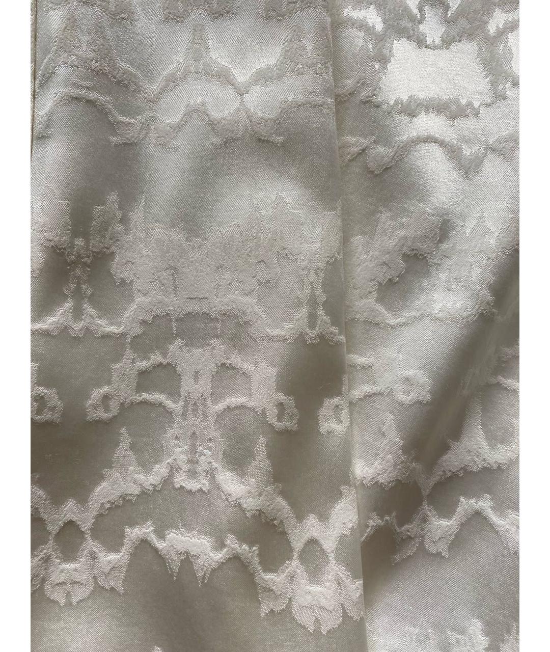 THE ATTICO Белое вискозное коктейльное платье, фото 5