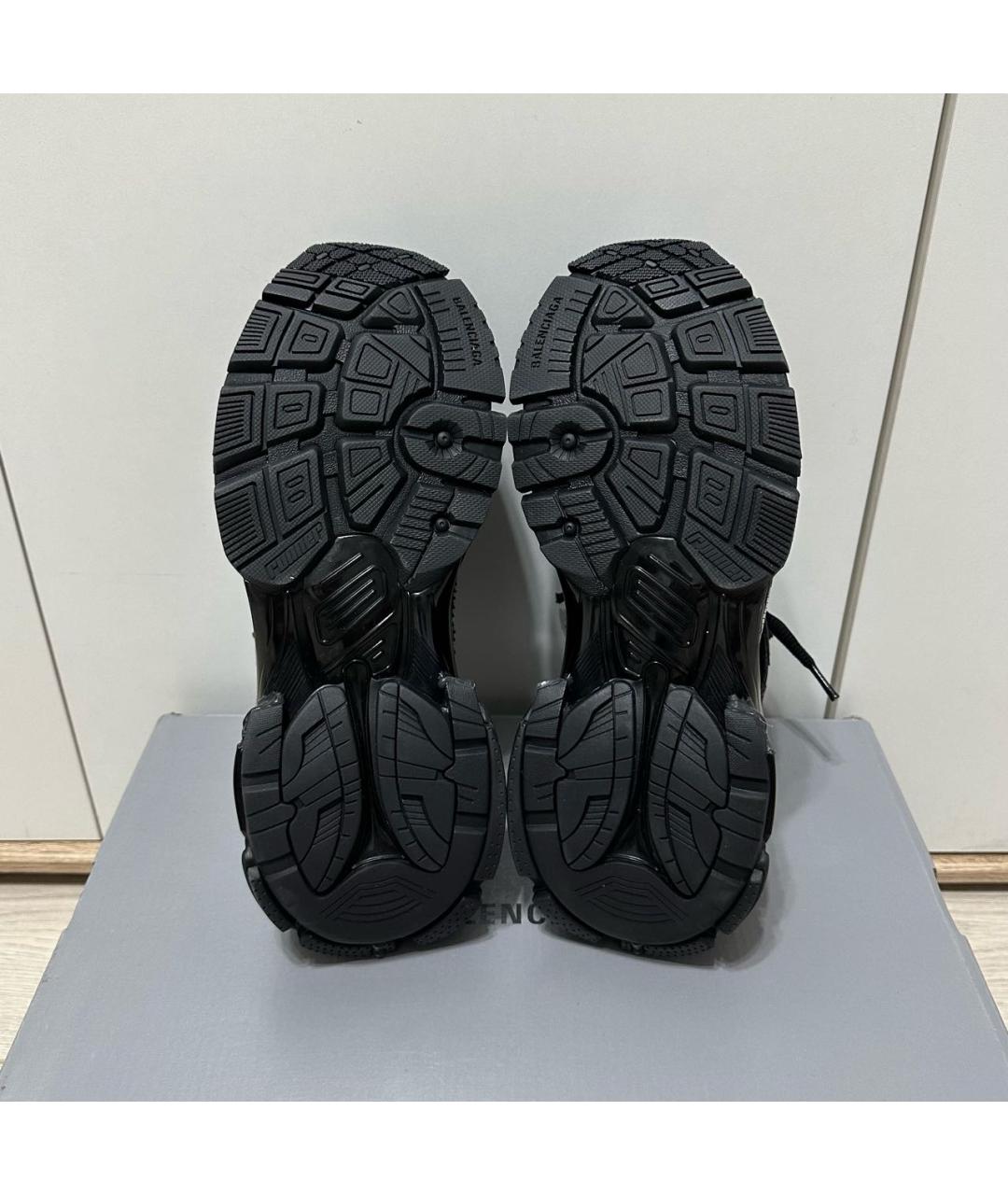 BALENCIAGA Черные резиновые кроссовки, фото 7