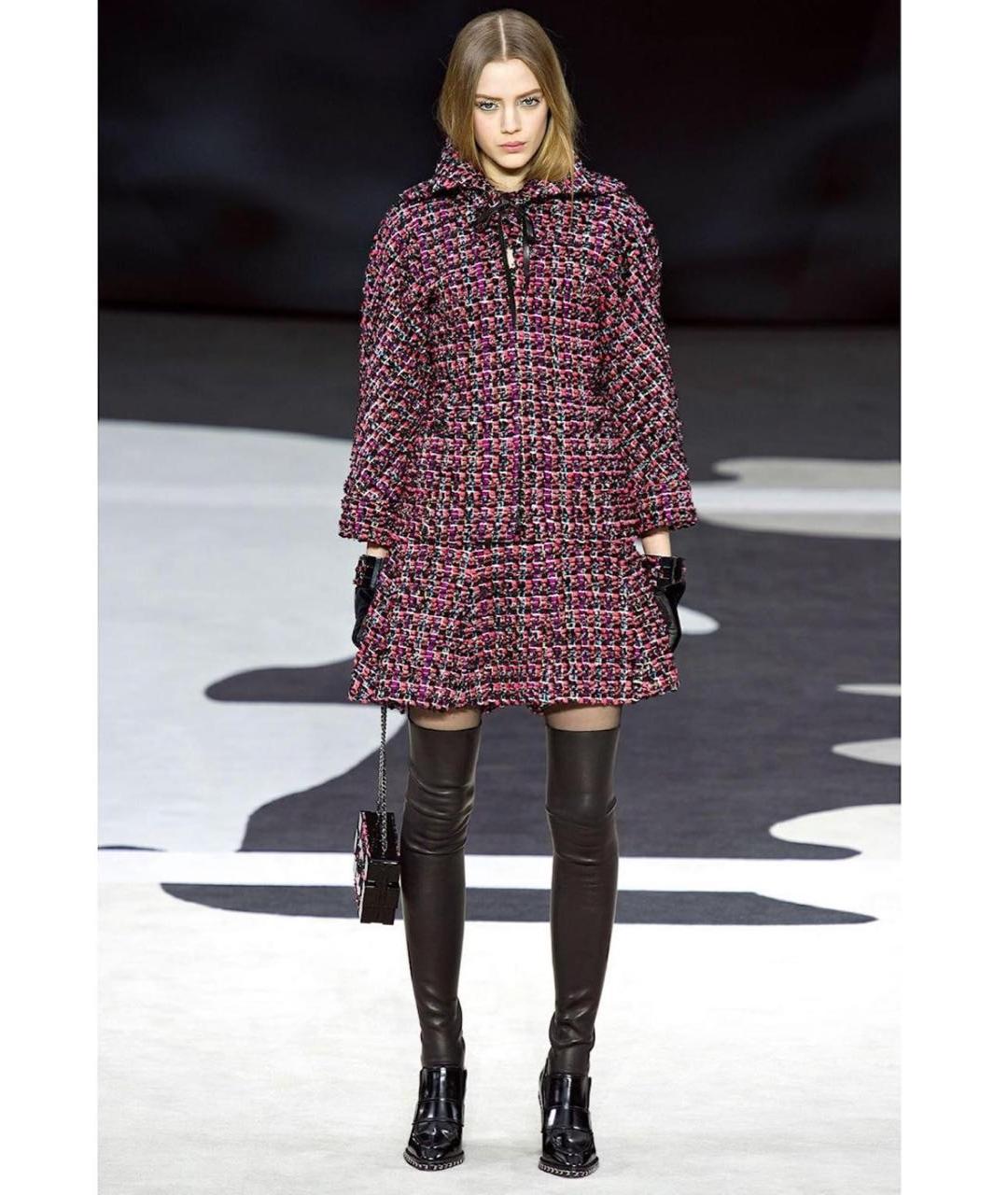 CHANEL Мульти твидовый костюм с юбками, фото 4