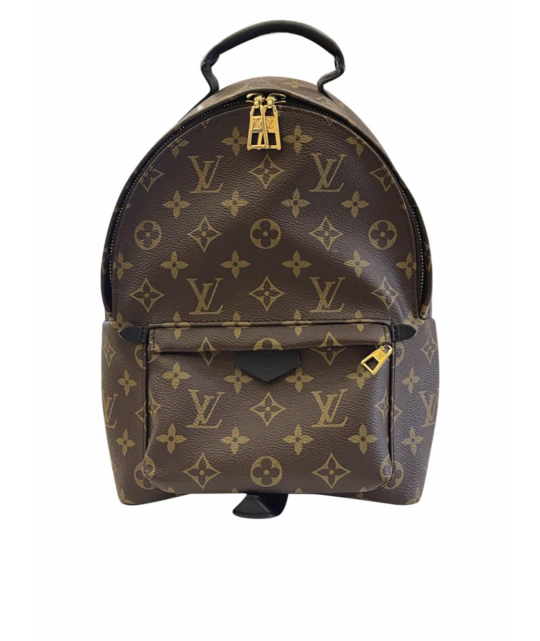 LOUIS VUITTON PRE-OWNED Коричневый рюкзак, фото 1