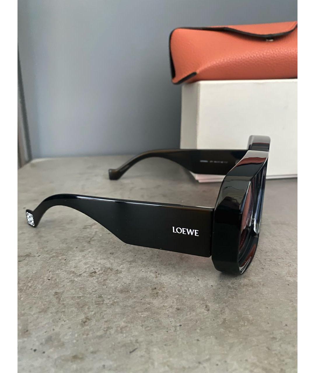 LOEWE Черные солнцезащитные очки, фото 3