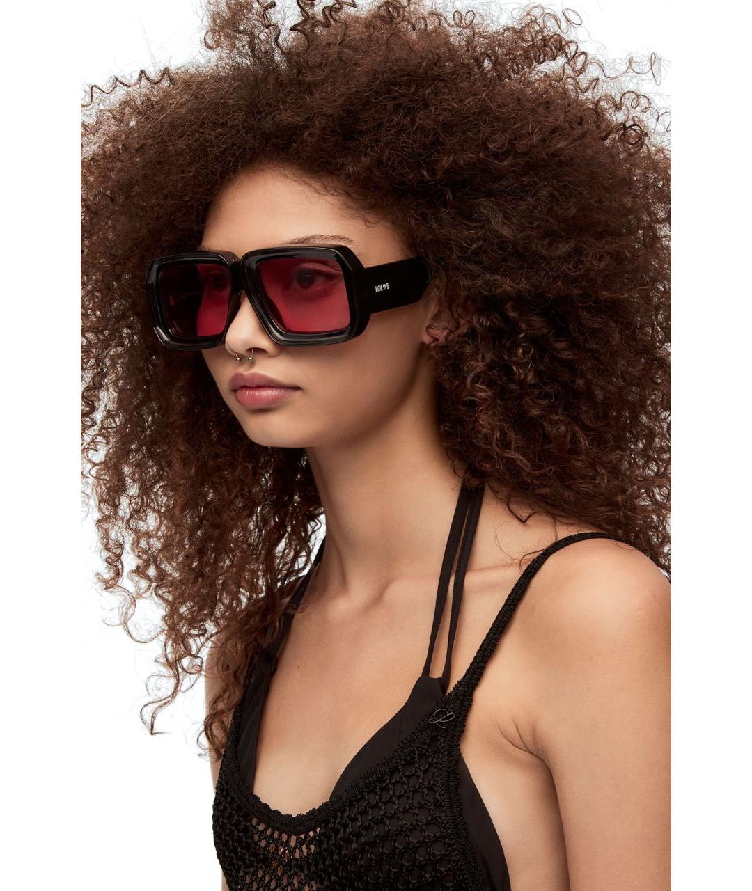 LOEWE Черные солнцезащитные очки, фото 7