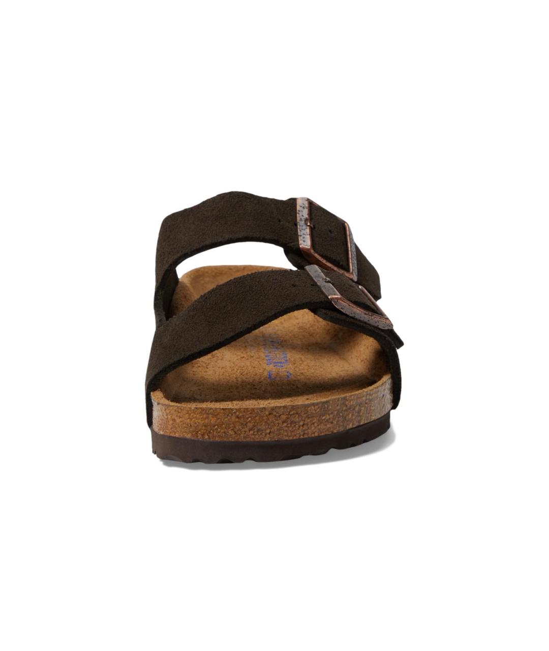 BIRKENSTOCK Коричневые замшевые сандалии, фото 2