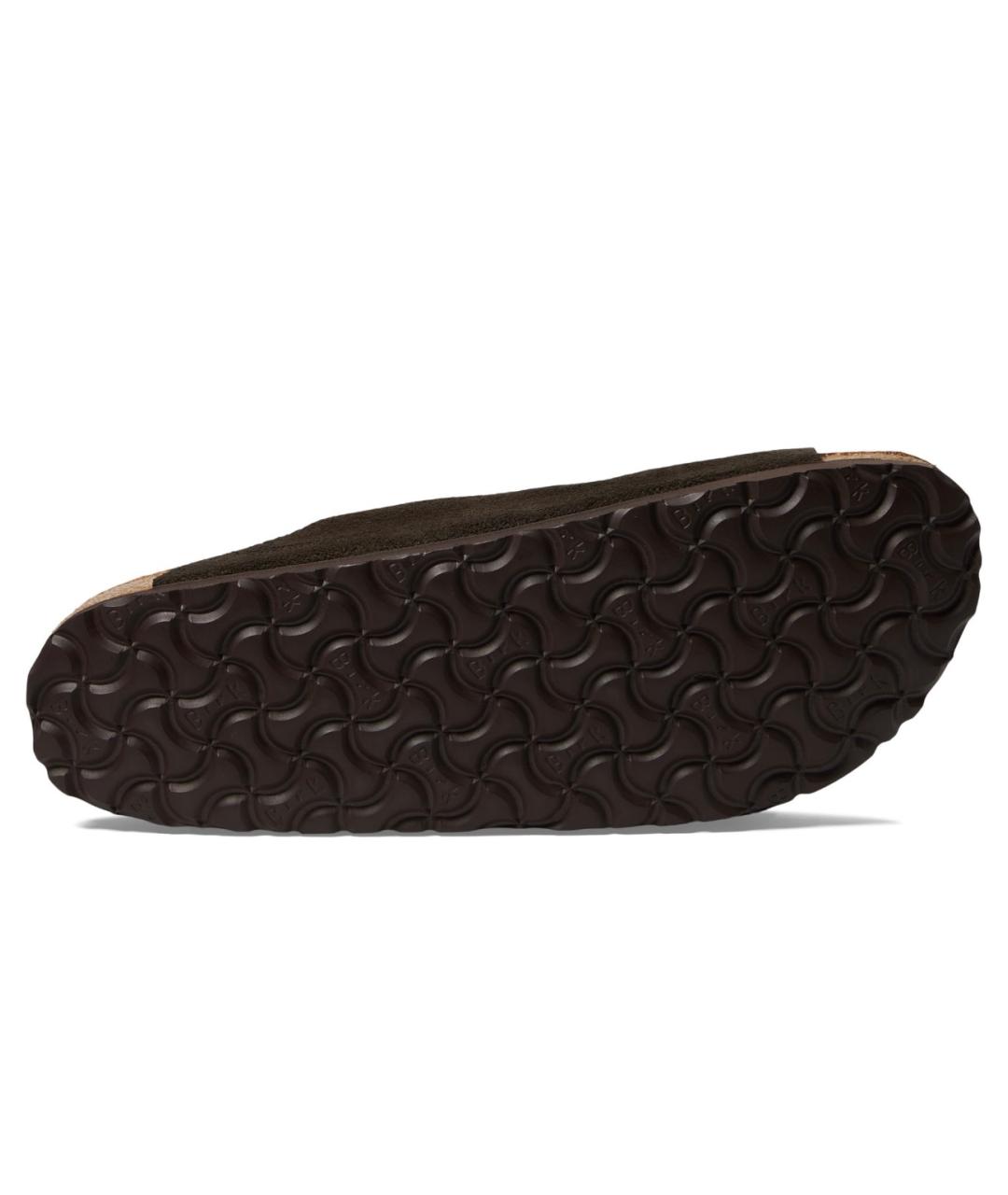 BIRKENSTOCK Коричневые замшевые сандалии, фото 4