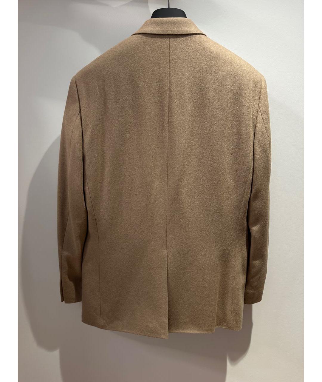 MICHAEL KORS Бежевый шерстяной пиджак, фото 2