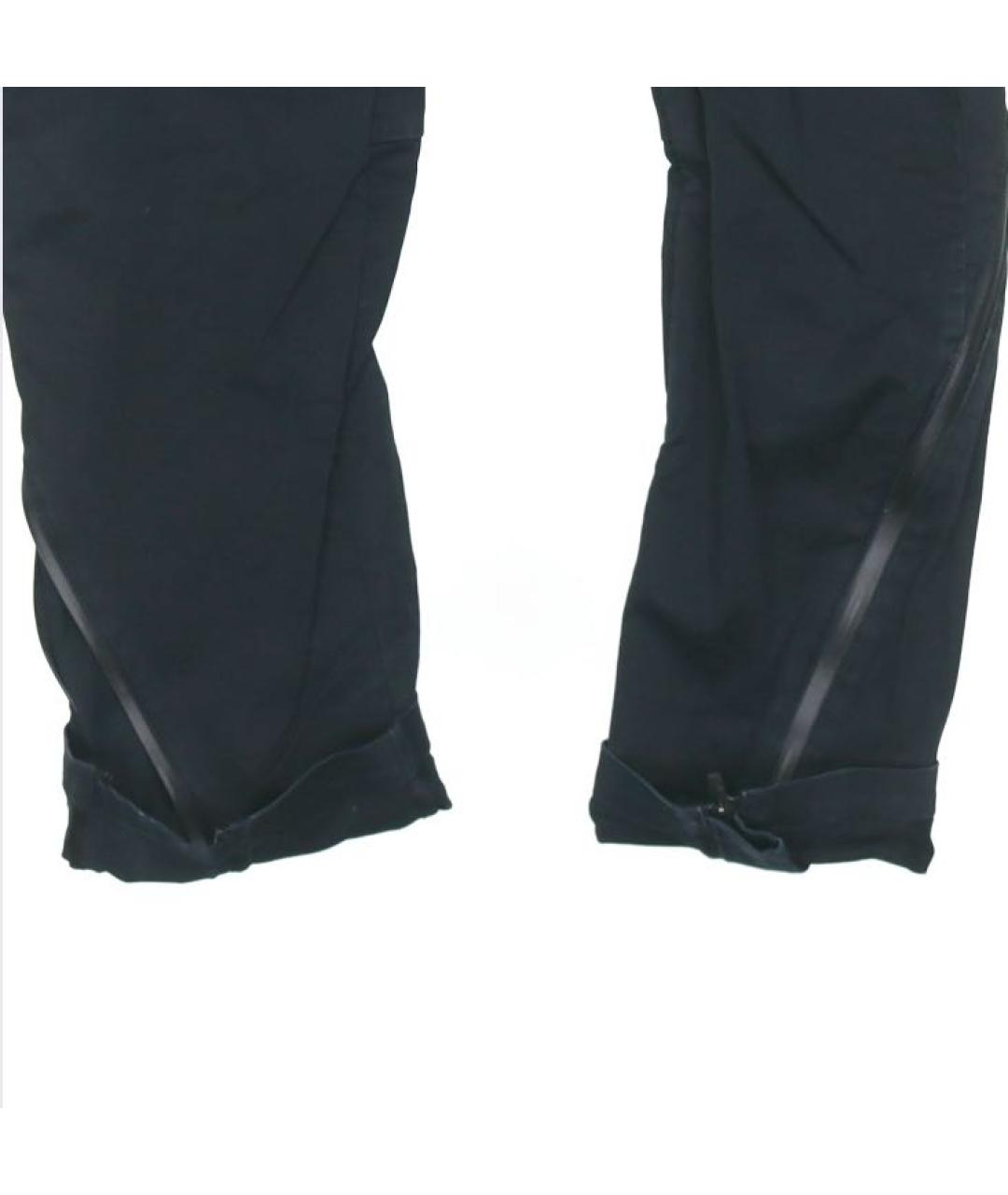 NIKE X UNDERCOVER Черные хлопковые повседневные брюки, фото 4
