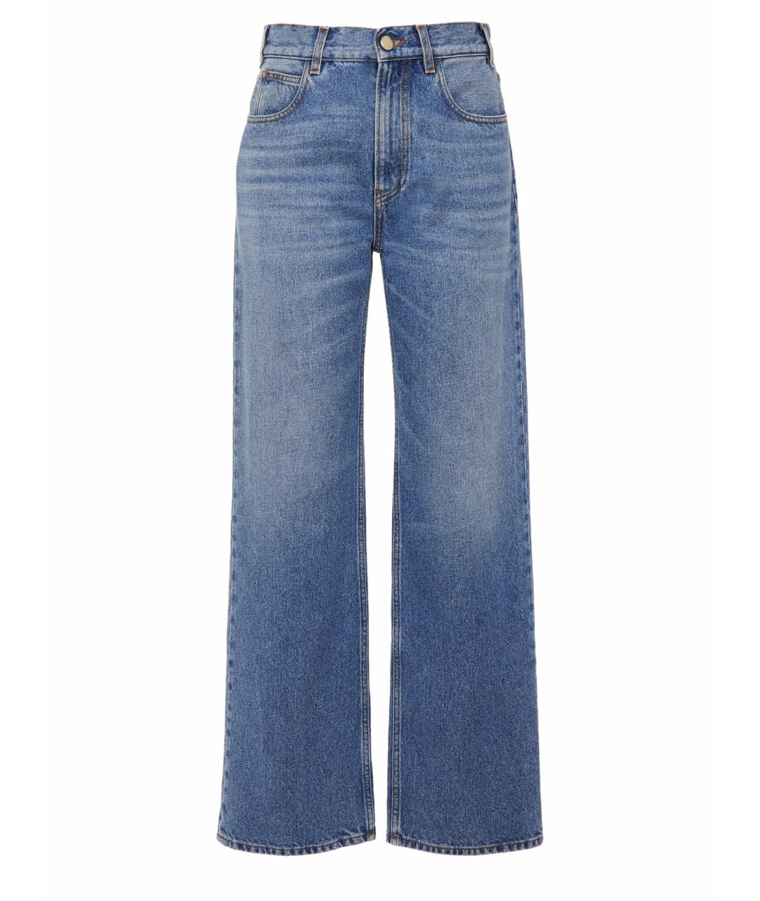 CHLOE Синие прямые джинсы, фото 1