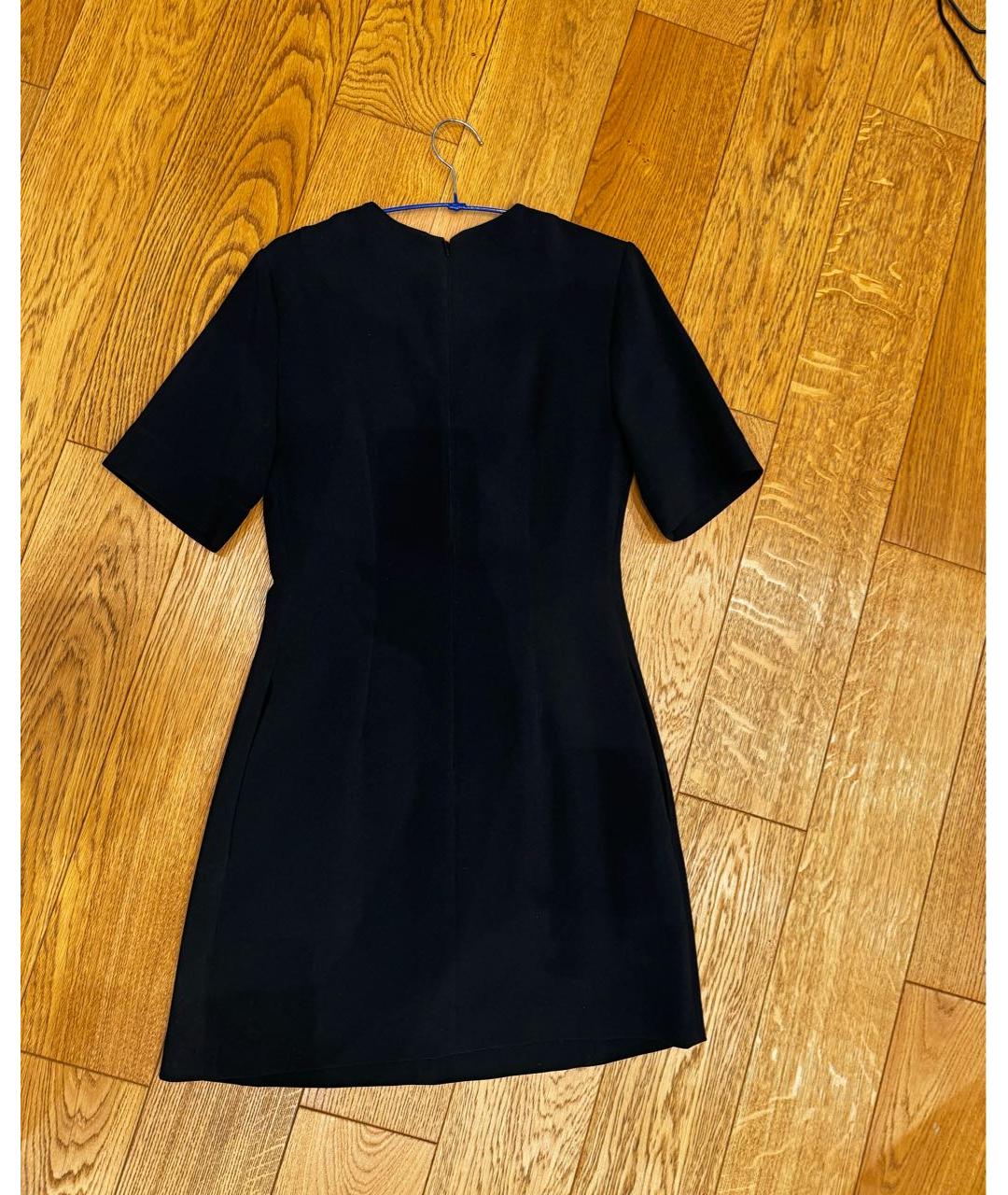 STELLA MCCARTNEY Черное вискозное повседневное платье, фото 2