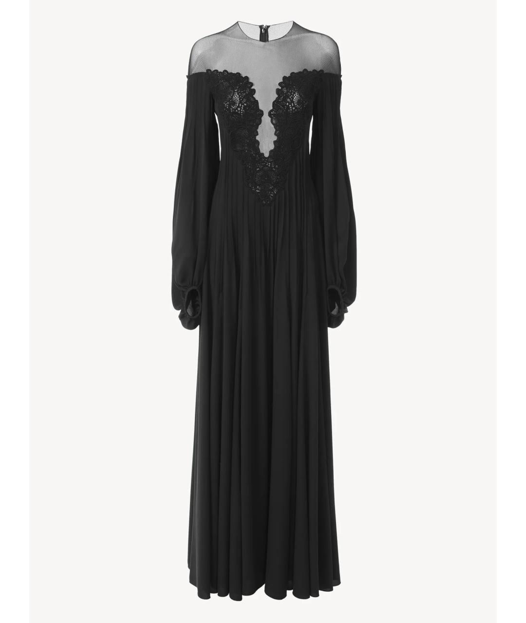 CHLOE Черное вечернее платье, фото 7