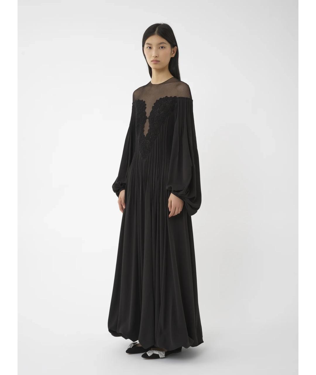 CHLOE Черное вечернее платье, фото 3