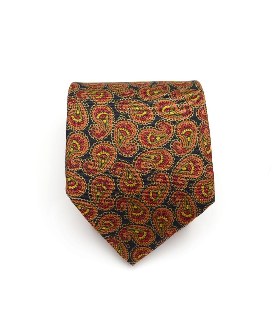 CHANEL Мульти шелковый галстук, фото 4