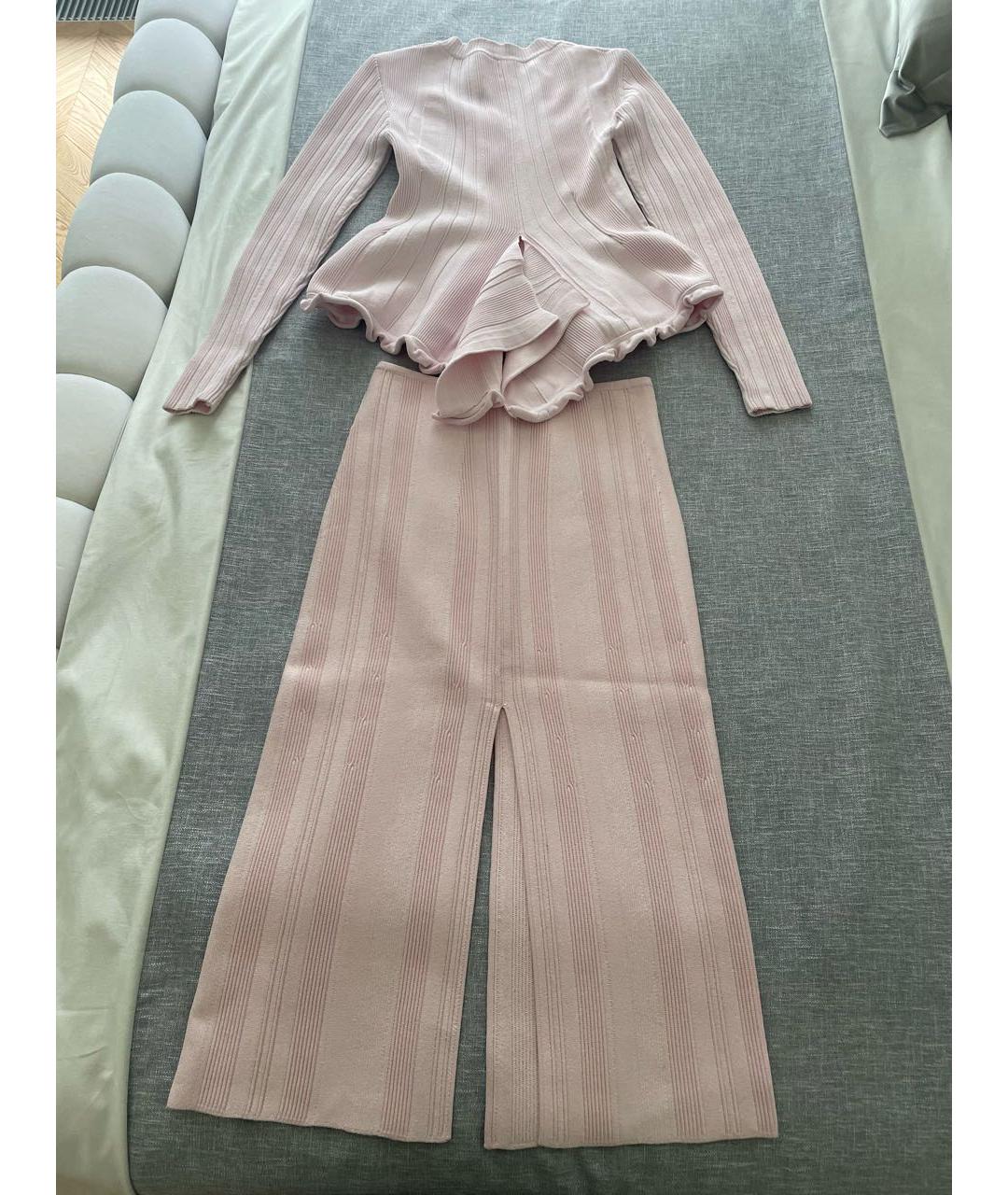PROENZA SCHOULER Розовый вискозный костюм с юбками, фото 4