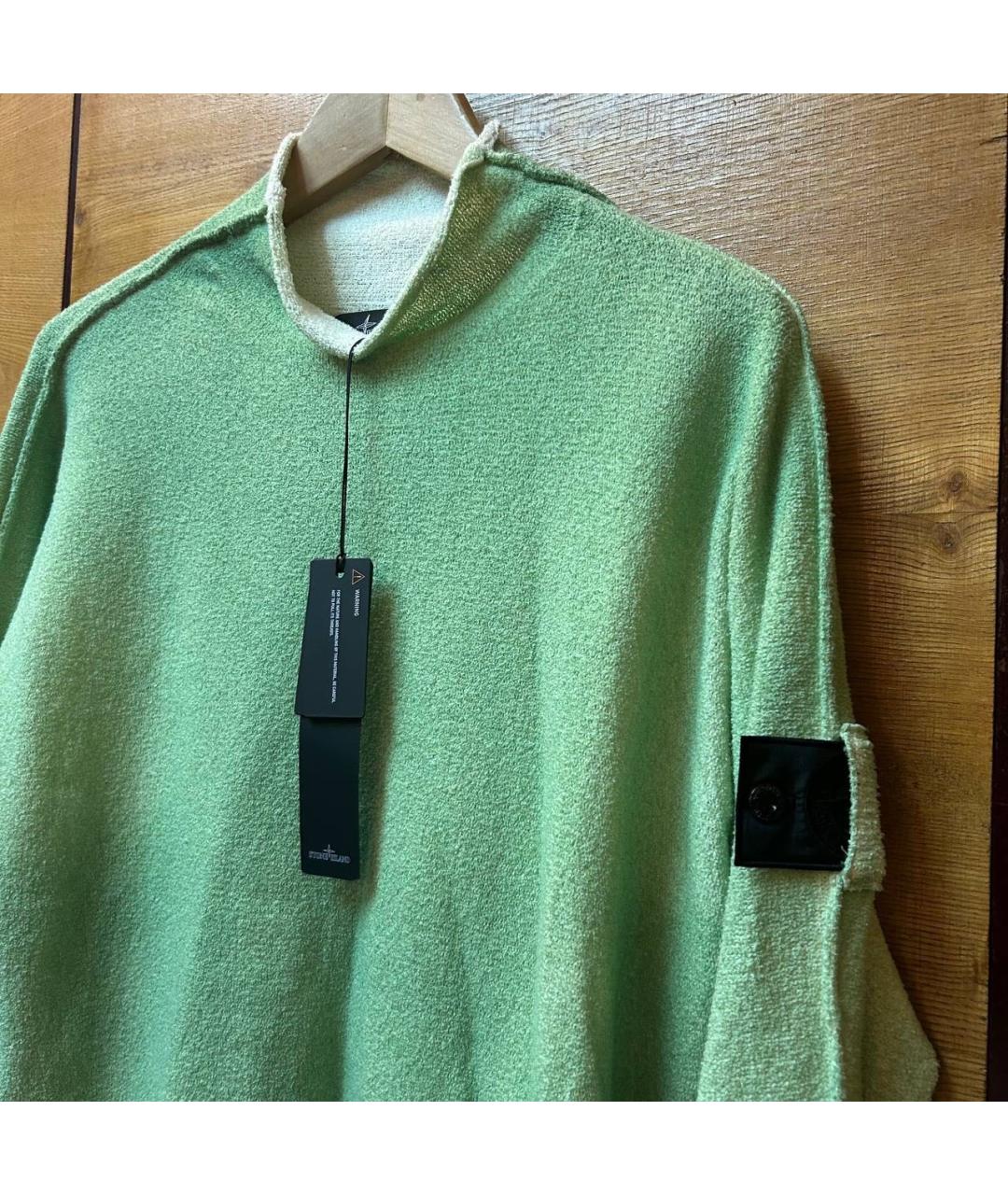 STONE ISLAND SHADOW PROJECT Зеленый хлопковый джемпер / свитер, фото 2