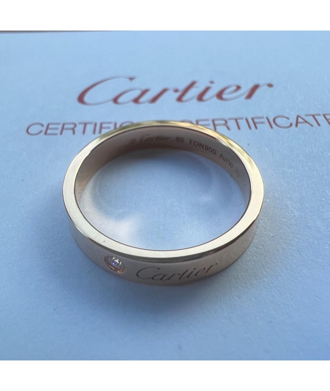 CARTIER Золотое кольцо из розового золота, фото 4