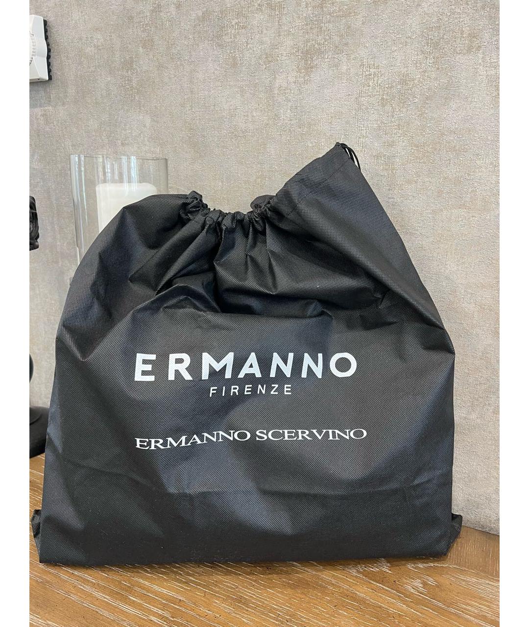 ERMANNO SCERVINO Бежевая пляжная сумка, фото 5