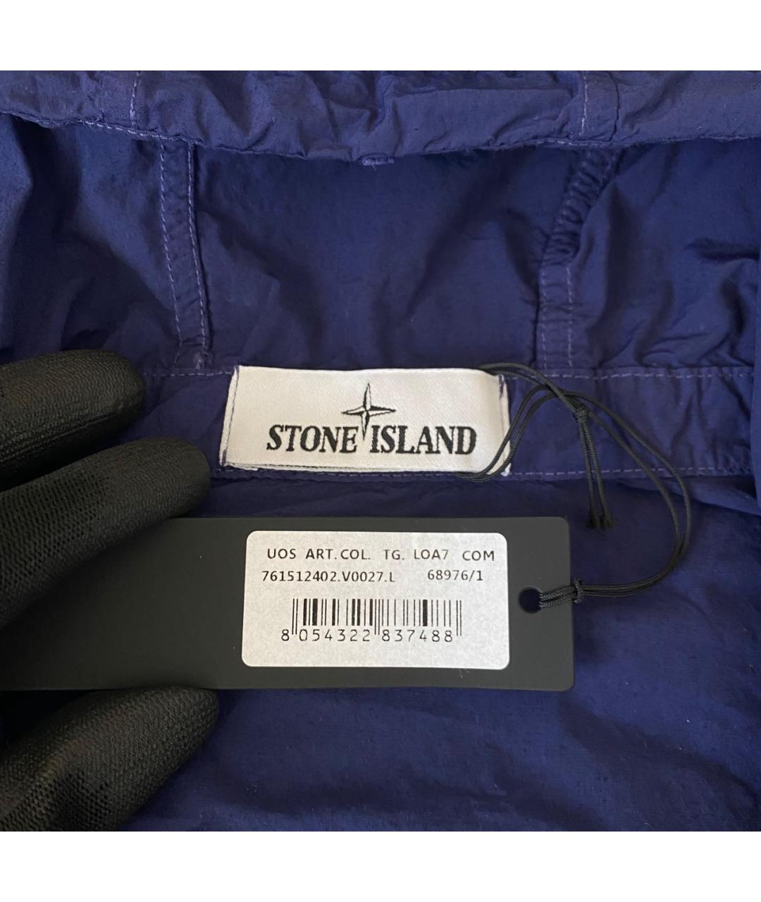 STONE ISLAND Синяя куртка, фото 3