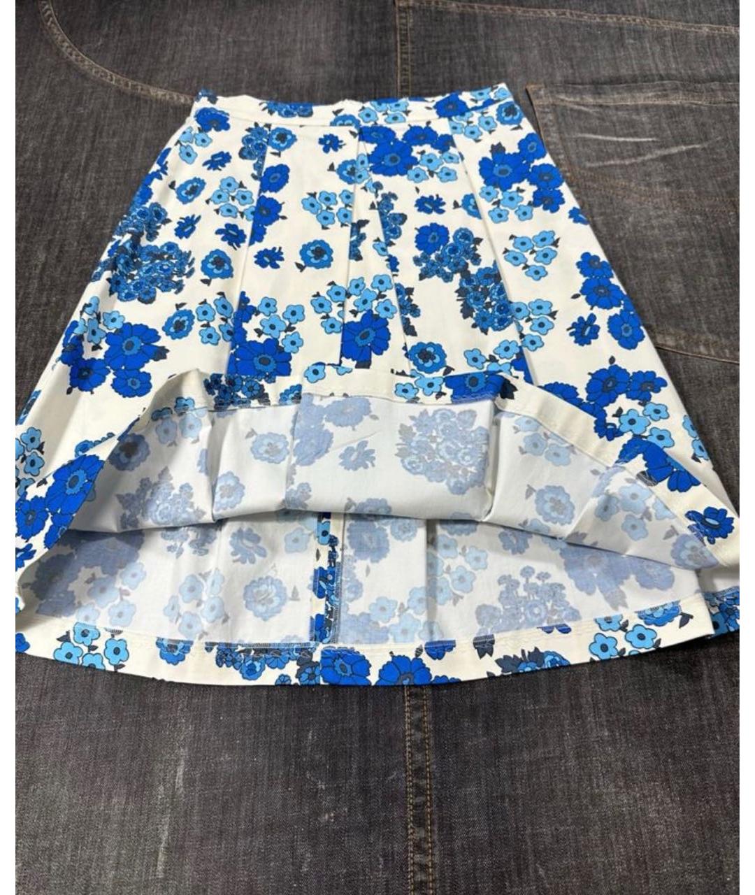 MAX&CO Мульти хлопко-эластановая юбка миди, фото 6