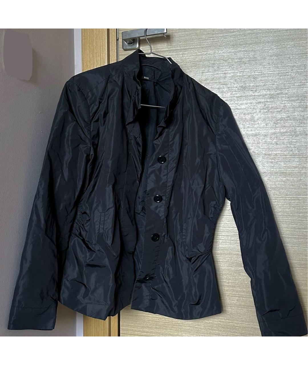 HUGO BOSS Черная полиамидовая куртка, фото 9