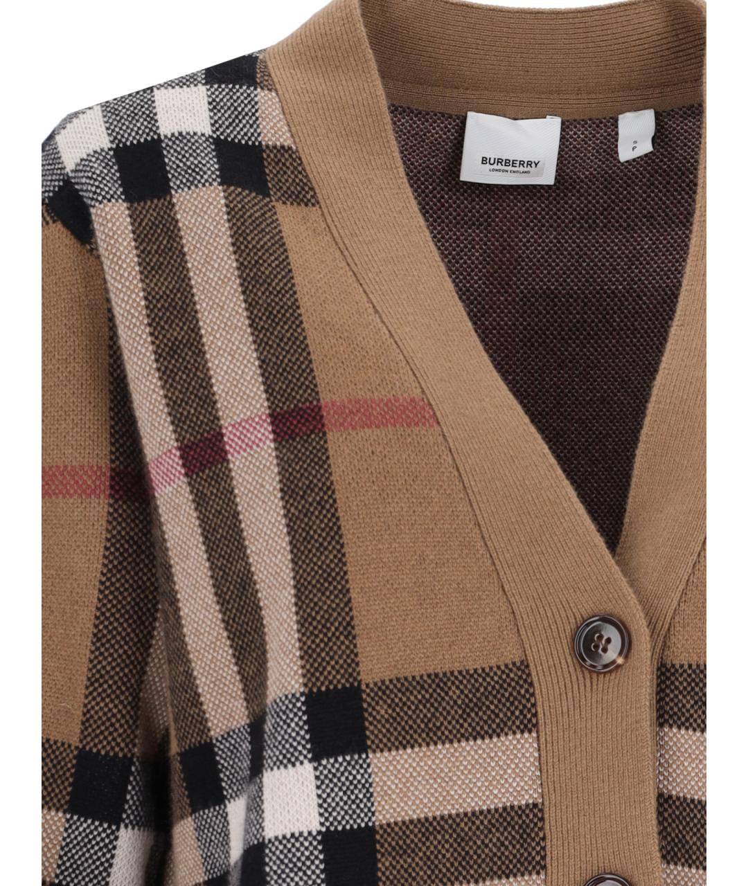 BURBERRY Коричневый кардиган, фото 3