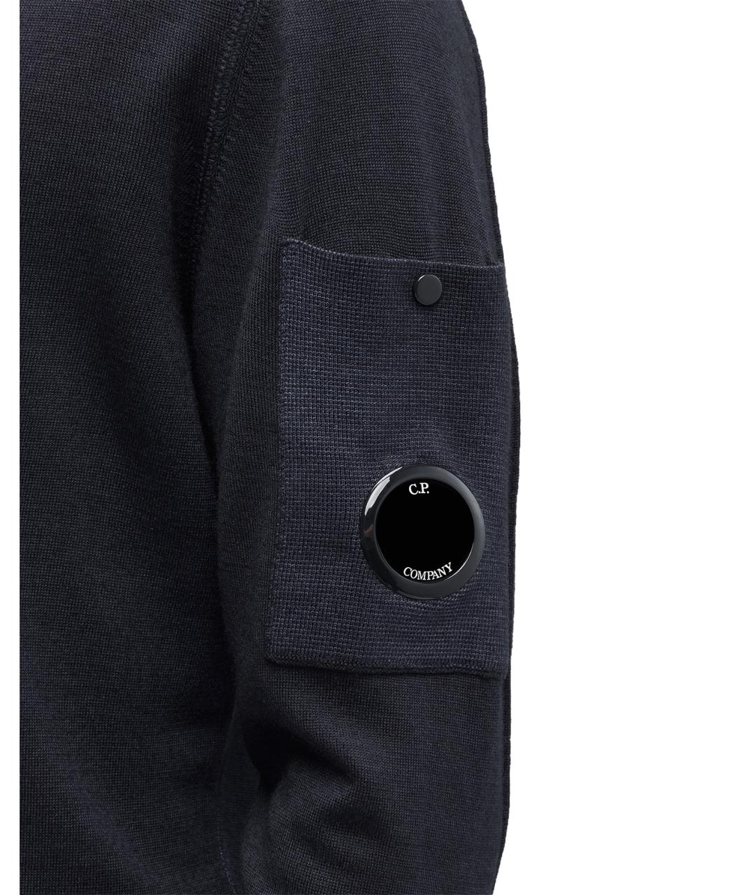 CP COMPANY Темно-синий шерстяной джемпер / свитер, фото 3