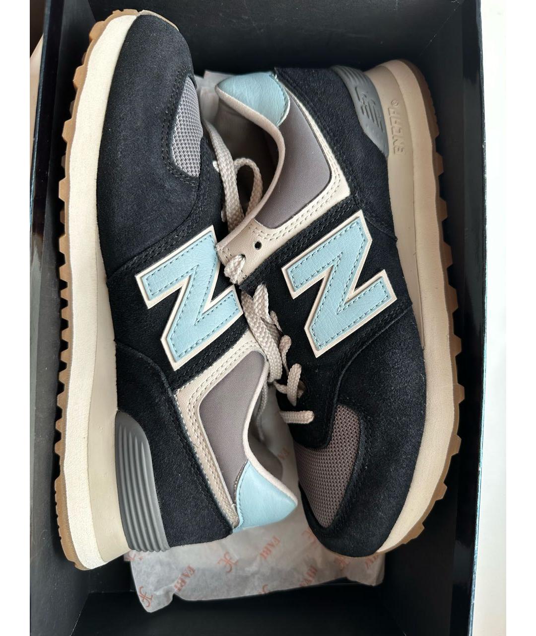 NEW BALANCE Синие текстильные кроссовки, фото 7