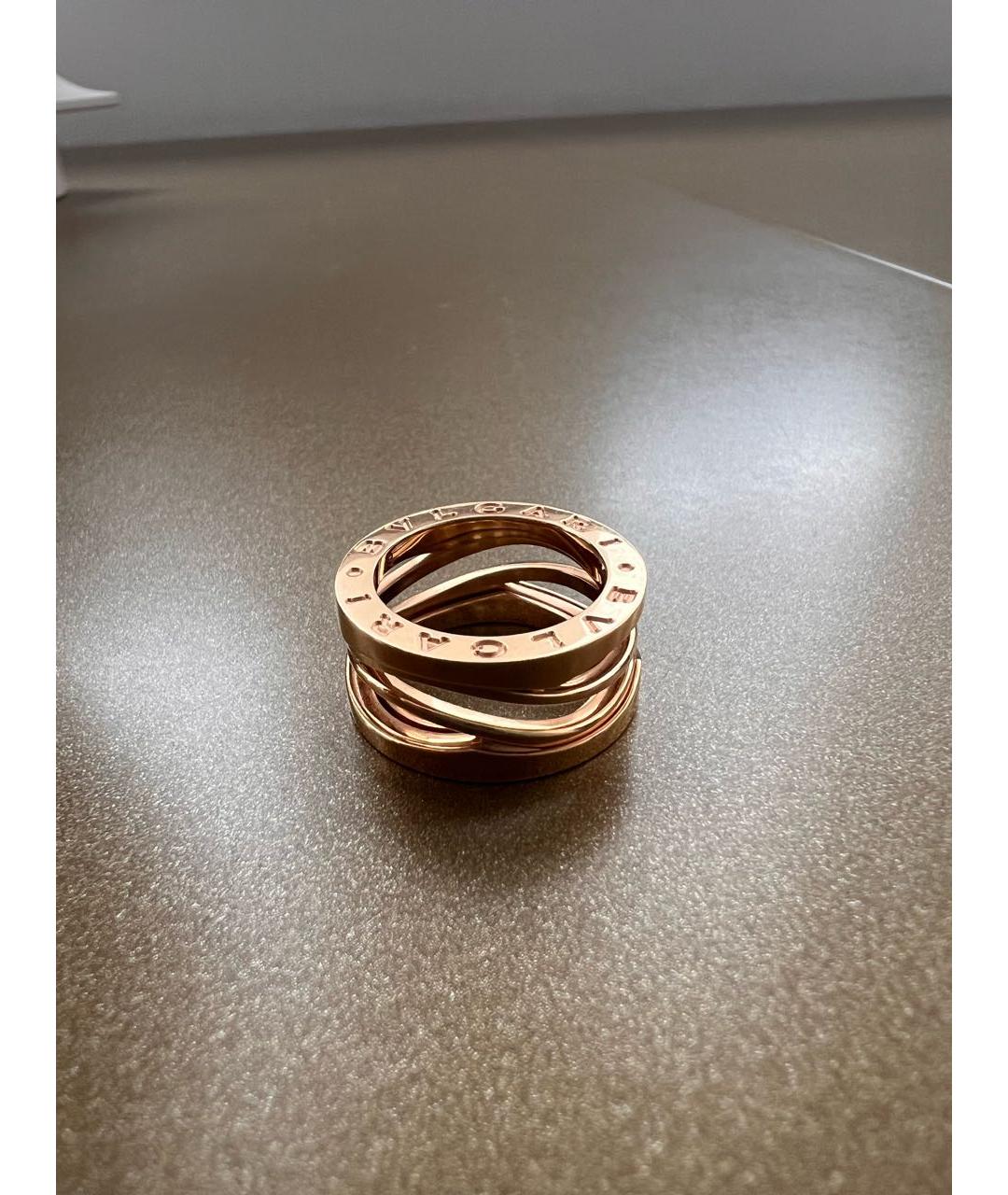 BVLGARI Золотое кольцо из розового золота, фото 3