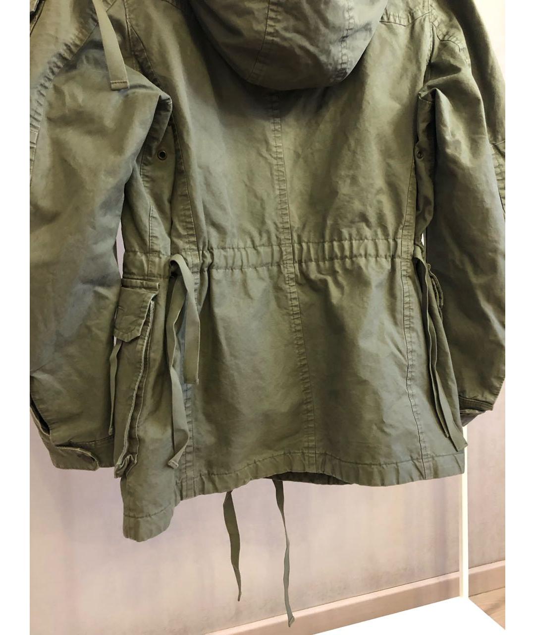 DSQUARED2 Хаки хлопковая парка, фото 5