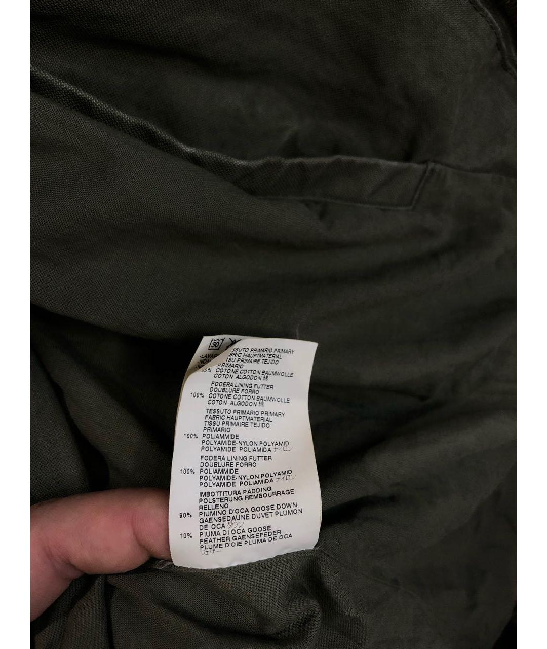DSQUARED2 Хаки хлопковая парка, фото 8