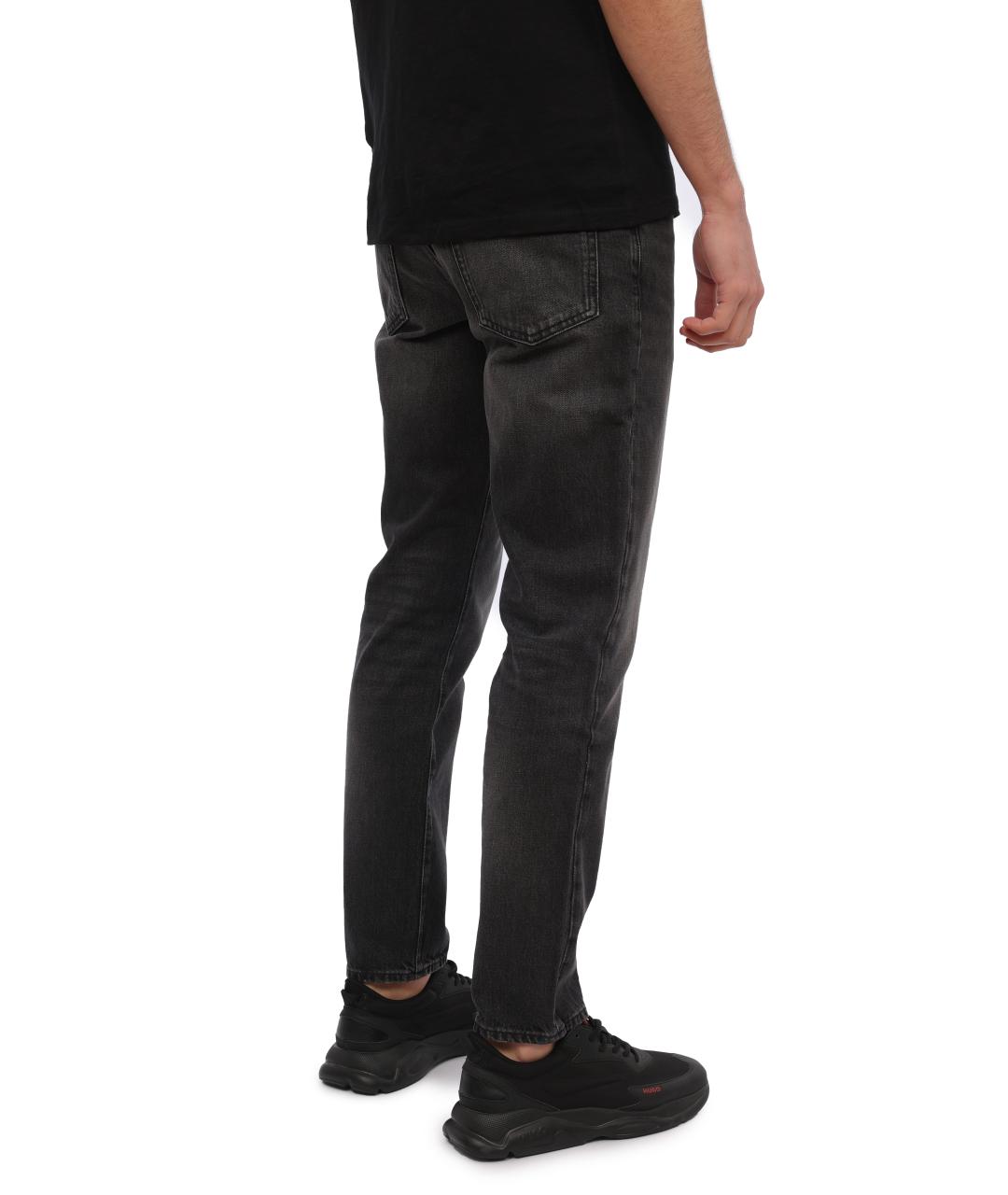 HUGO BOSS Серые прямые джинсы, фото 5