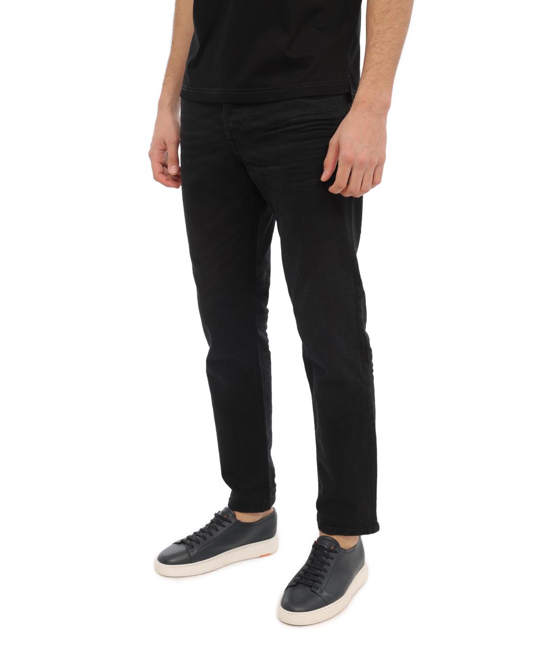DIESEL Черные прямые джинсы, фото 2