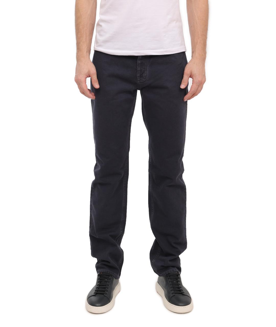 MAISON MARGIELA Темно-синие прямые джинсы, фото 6