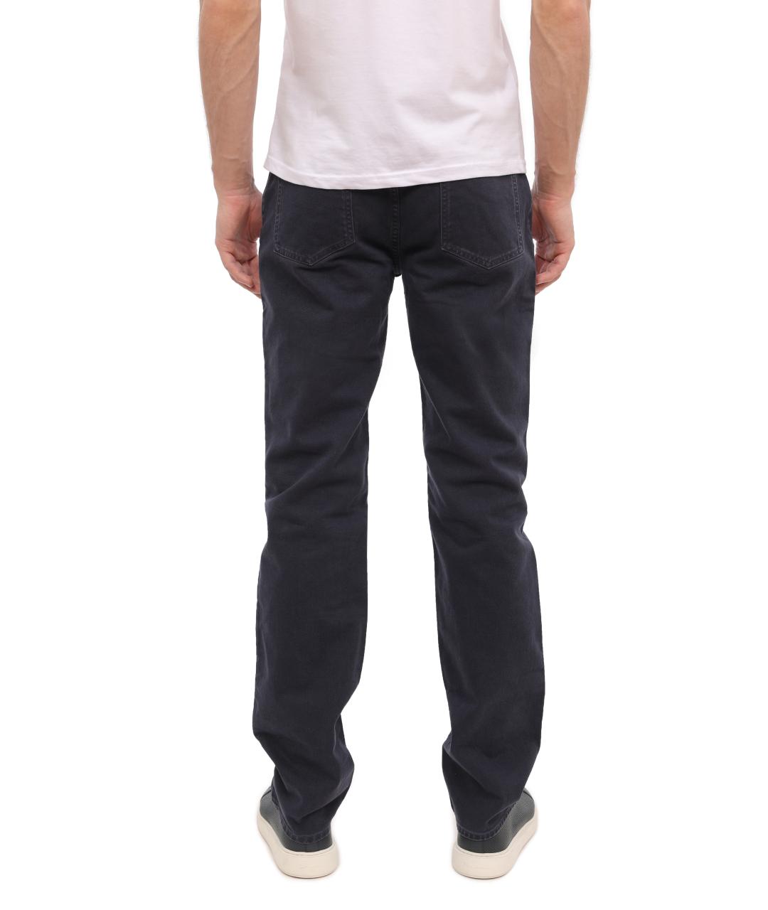 MAISON MARGIELA Темно-синие прямые джинсы, фото 5