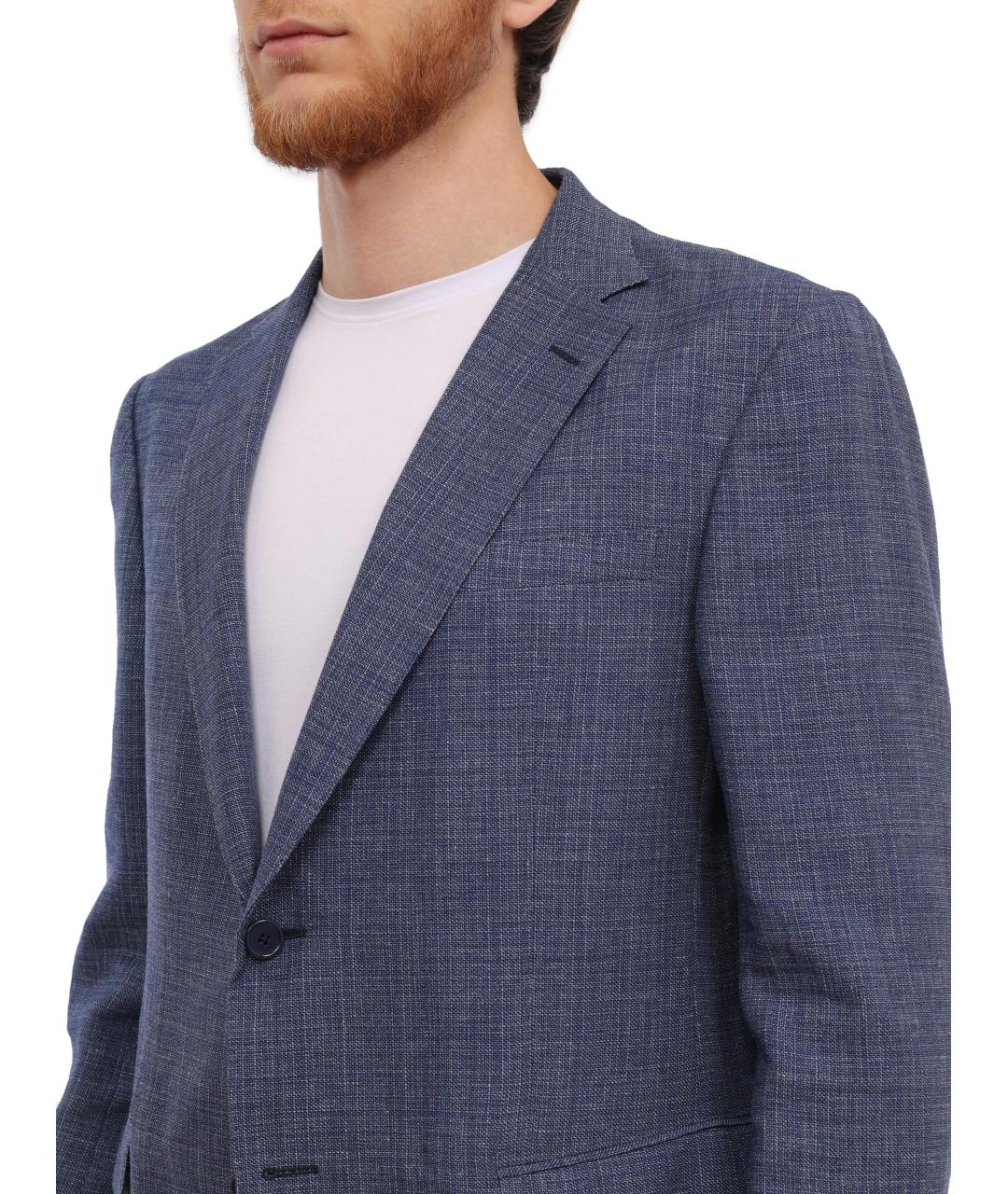 ZZEGNA Голубой пиджак, фото 4