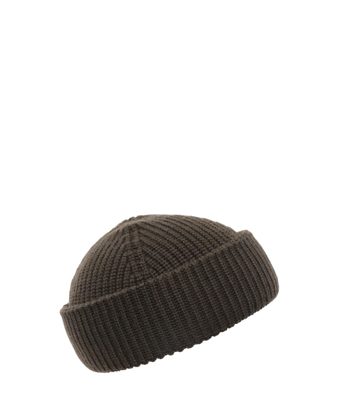 EMPORIO ARMANI Хаки шапка, фото 3