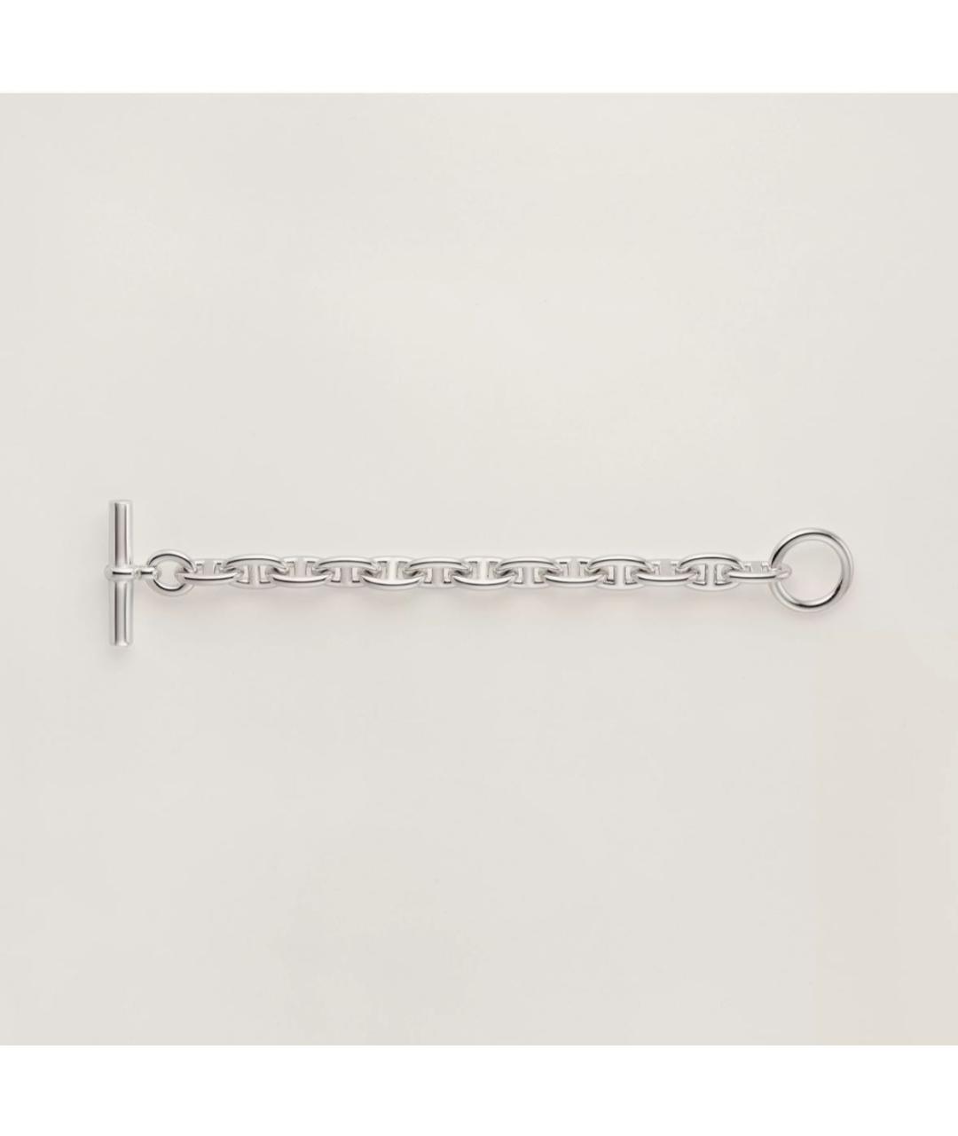 HERMES PRE-OWNED Серебрянный серебряный браслет, фото 3