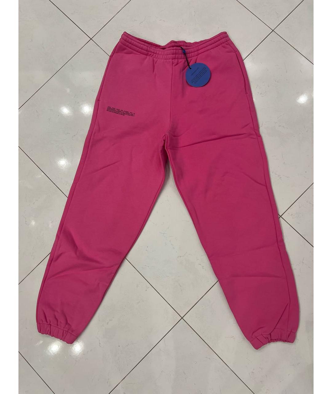 THE PANGAIA Розовые хлопковые спортивные брюки и шорты, фото 8