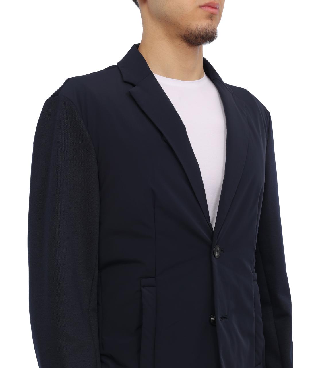 EMPORIO ARMANI Темно-синий пиджак, фото 2