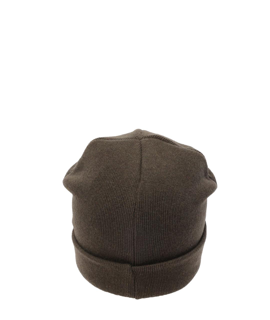EMPORIO ARMANI Хаки шапка, фото 4
