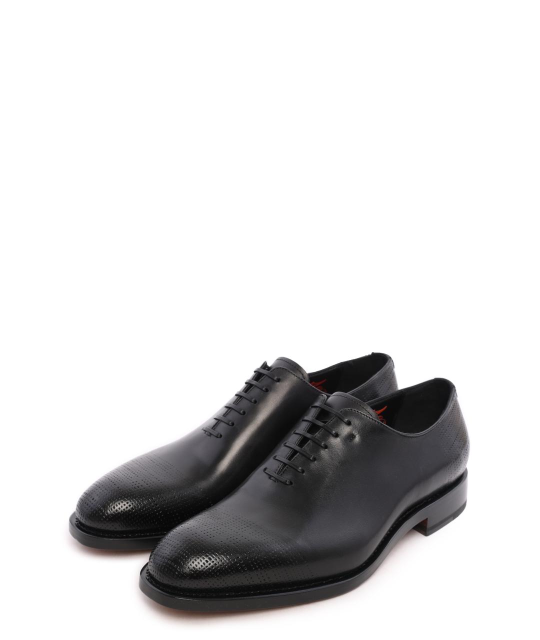 FERRAGAMO Черные туфли, фото 4