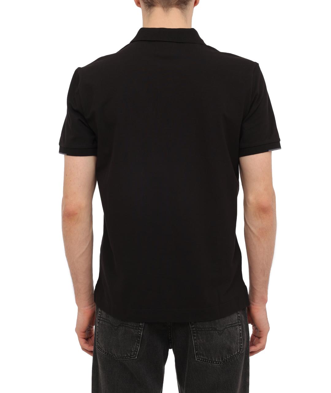 CP COMPANY Черное поло с коротким рукавом, фото 5