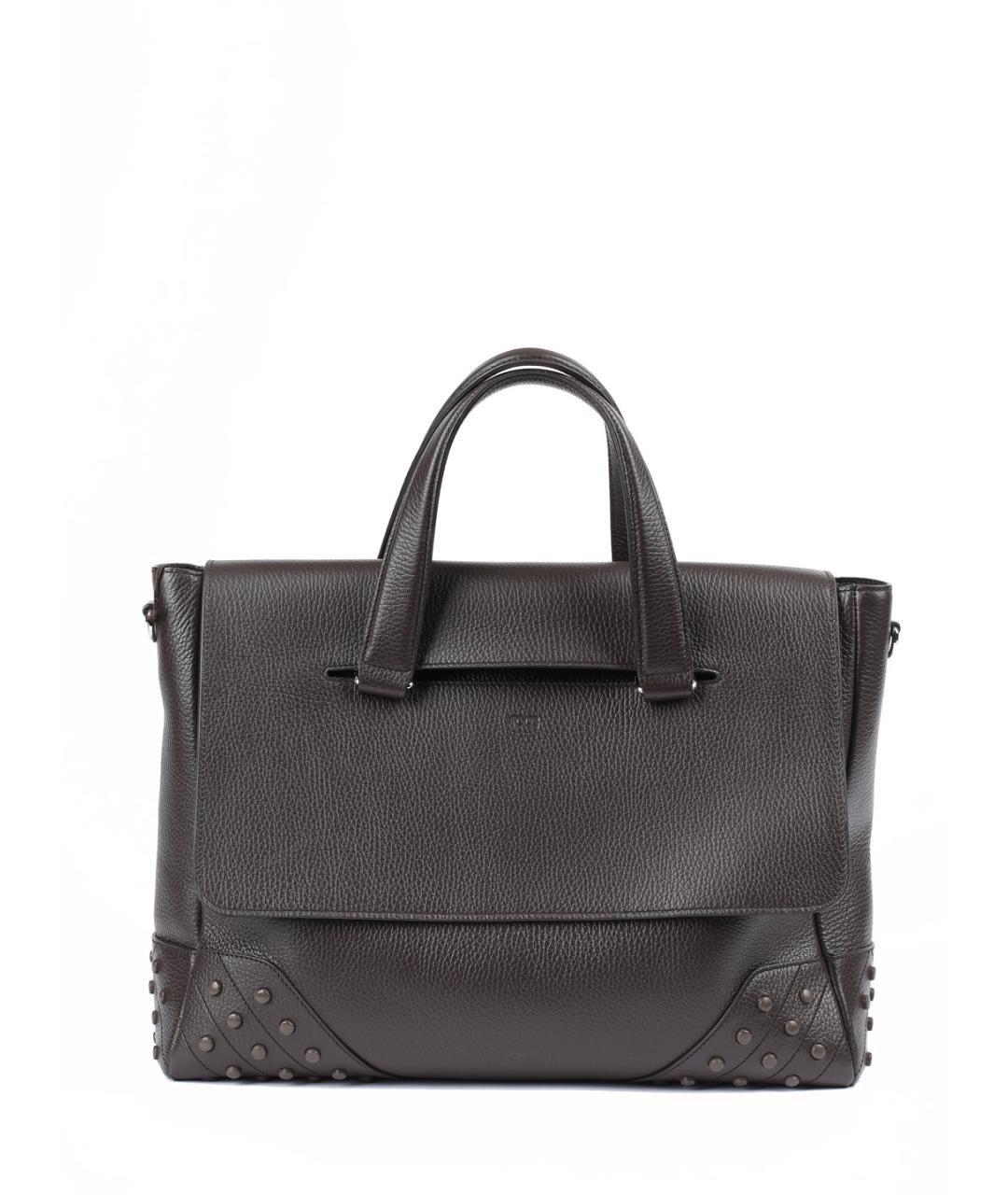 TOD'S Коричневый портфель, фото 1