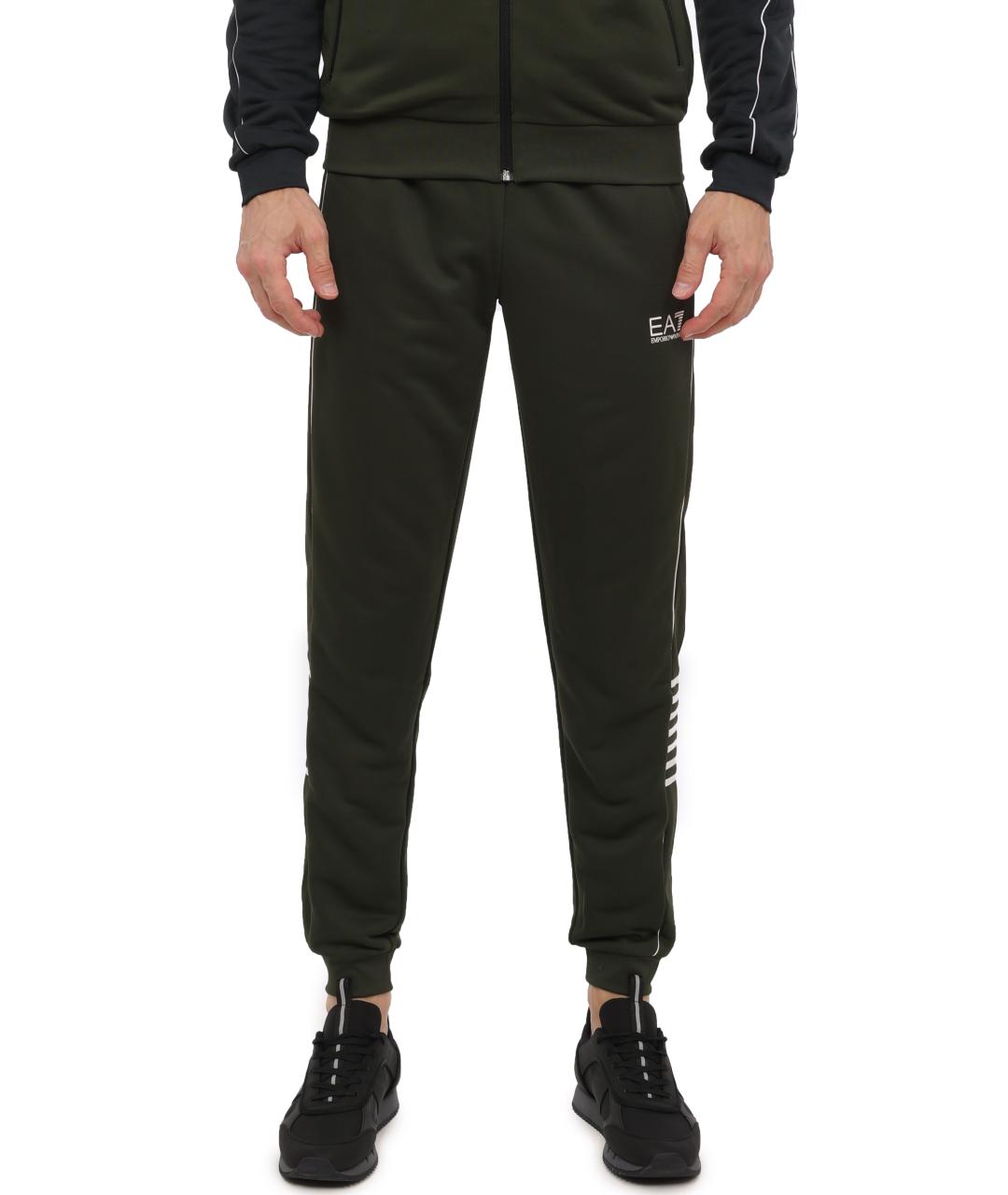 EA7 Хаки спортивный костюм, фото 4