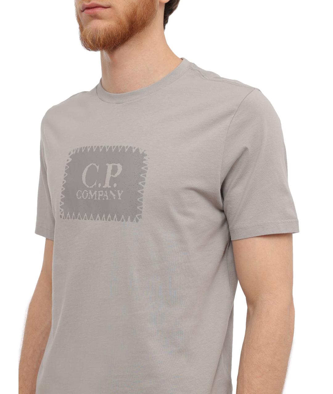 CP COMPANY Серая футболка, фото 5