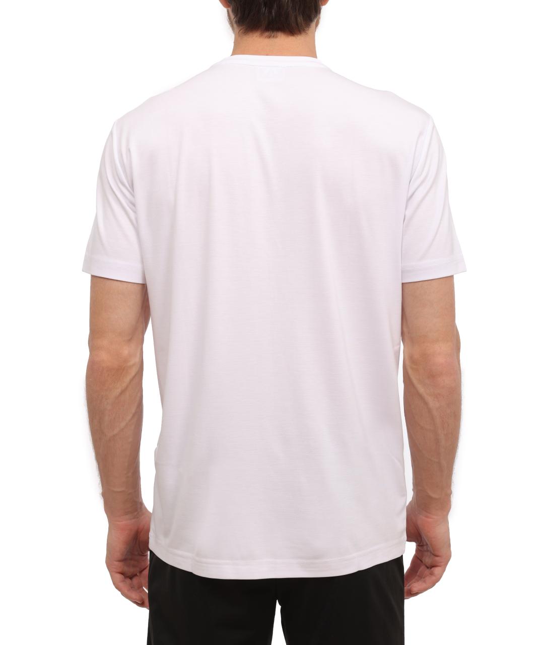 EA7 Белая футболка, фото 5