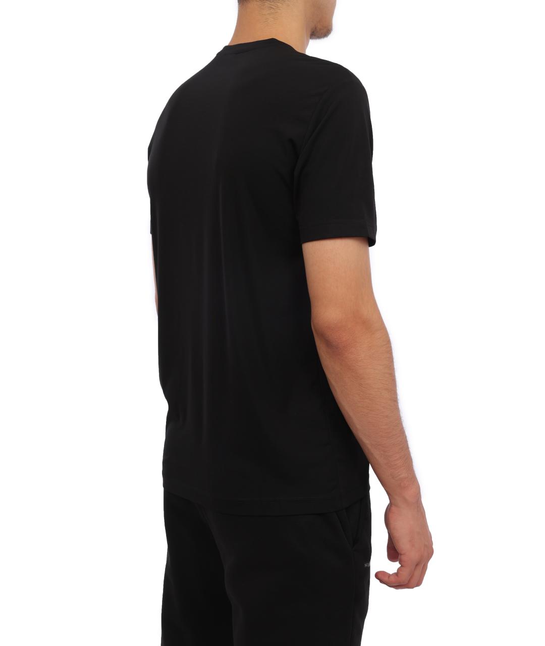 EA7 Черная футболка, фото 4