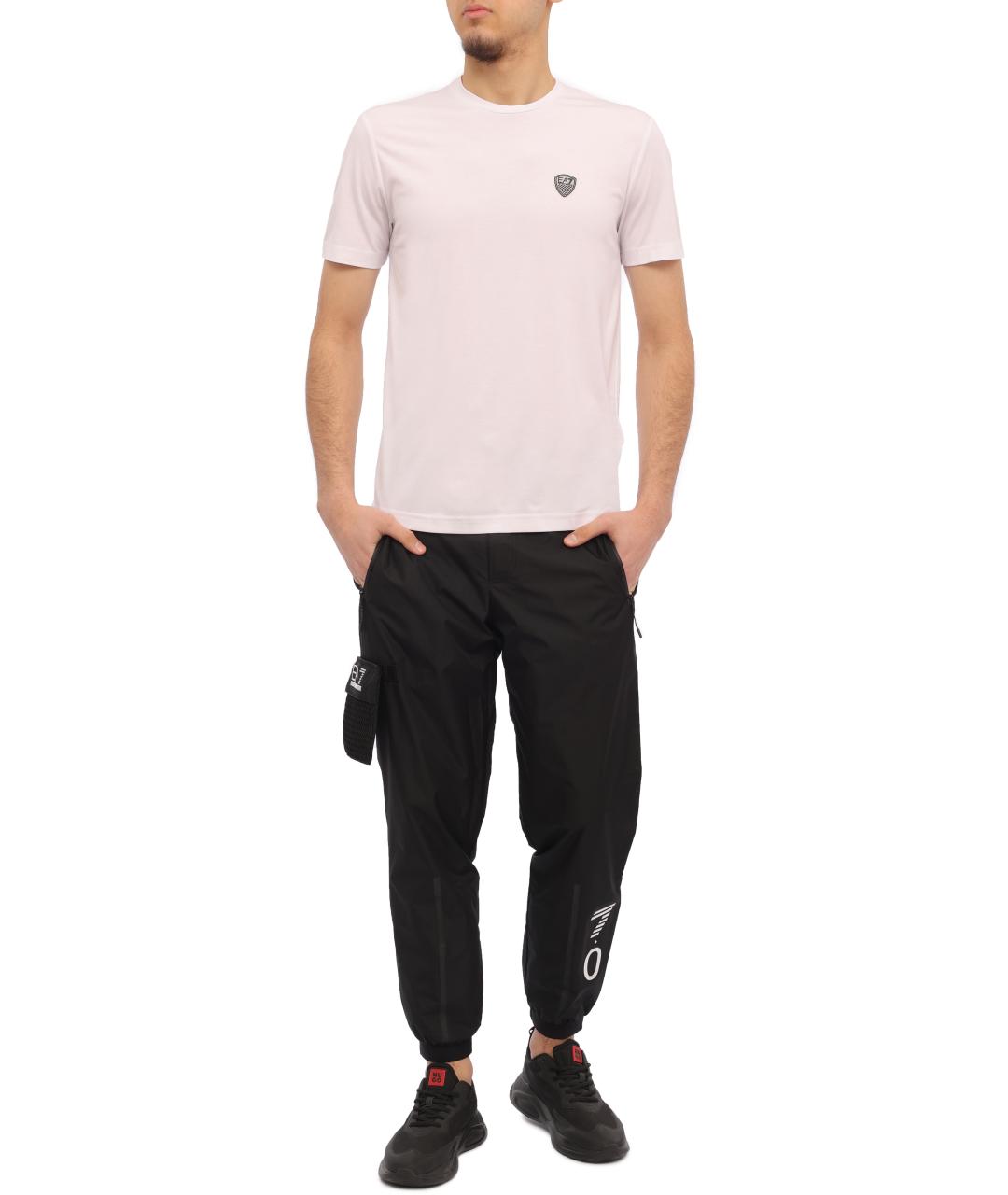 EA7 Белая футболка, фото 5