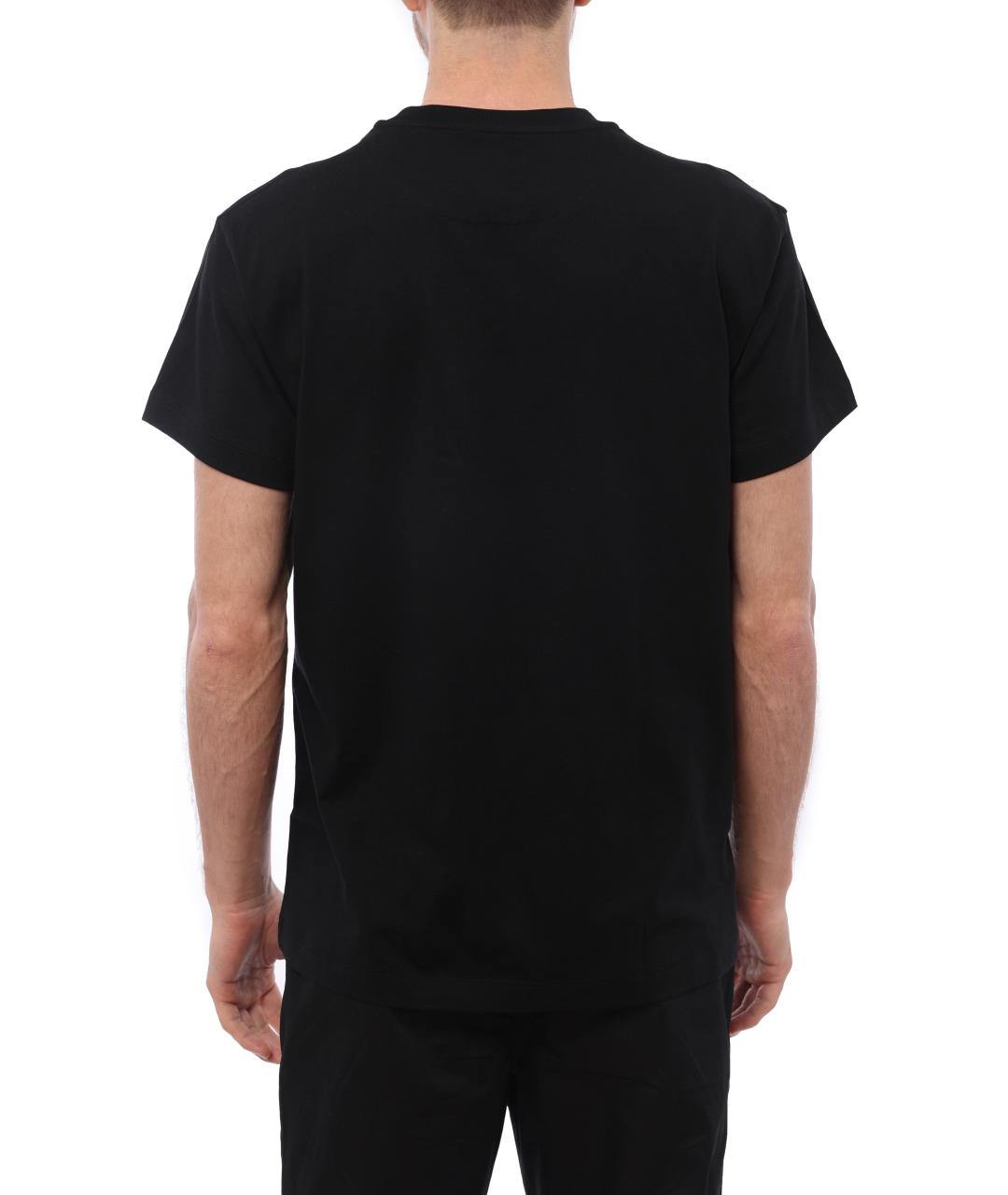 JIL SANDER Черная футболка, фото 2