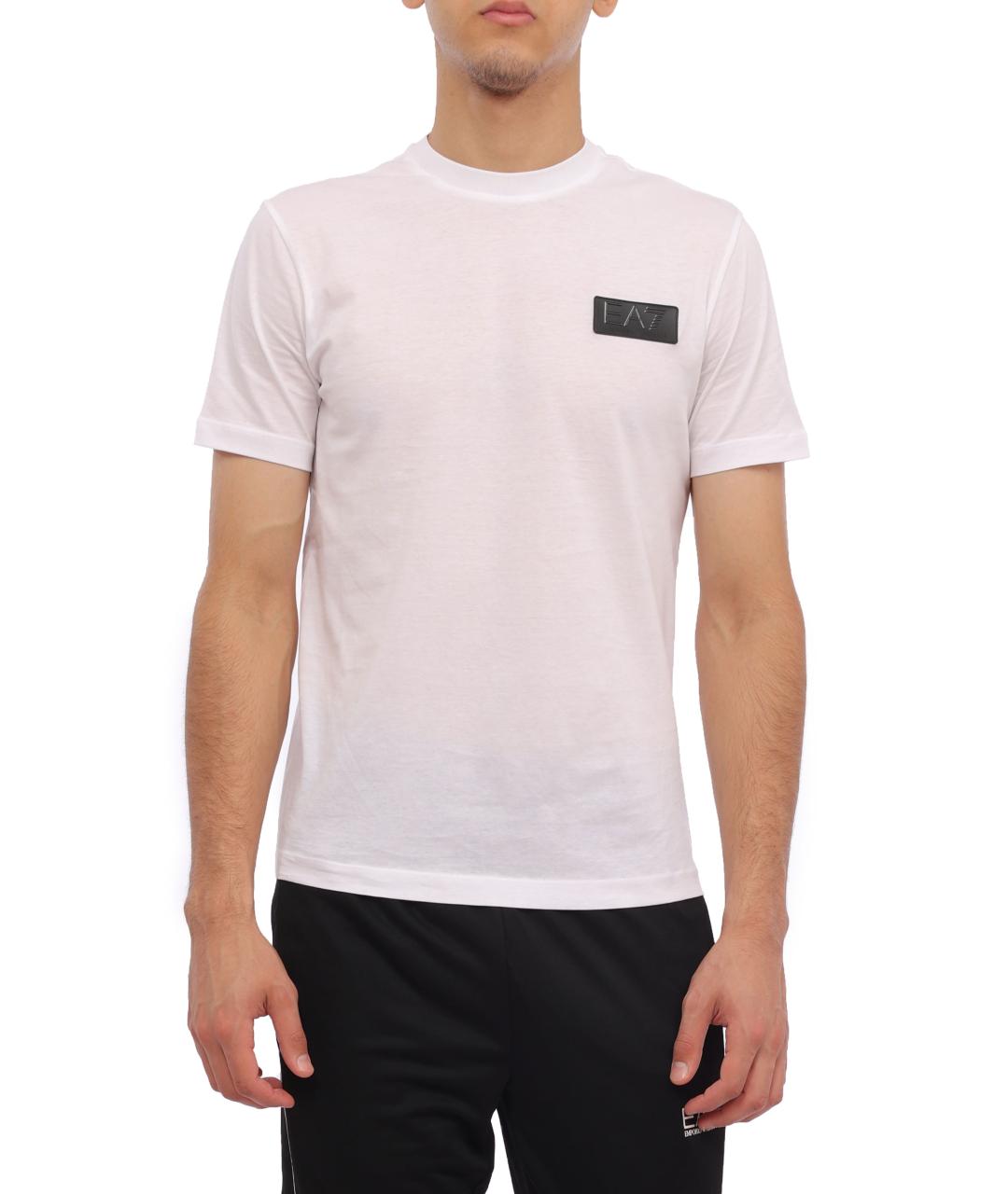 EA7 Белая футболка, фото 6