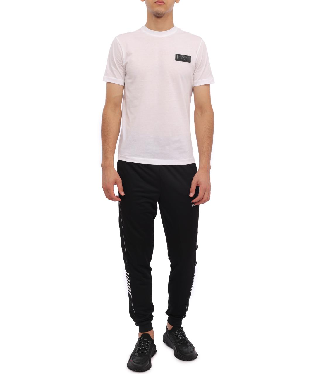 EA7 Белая футболка, фото 3